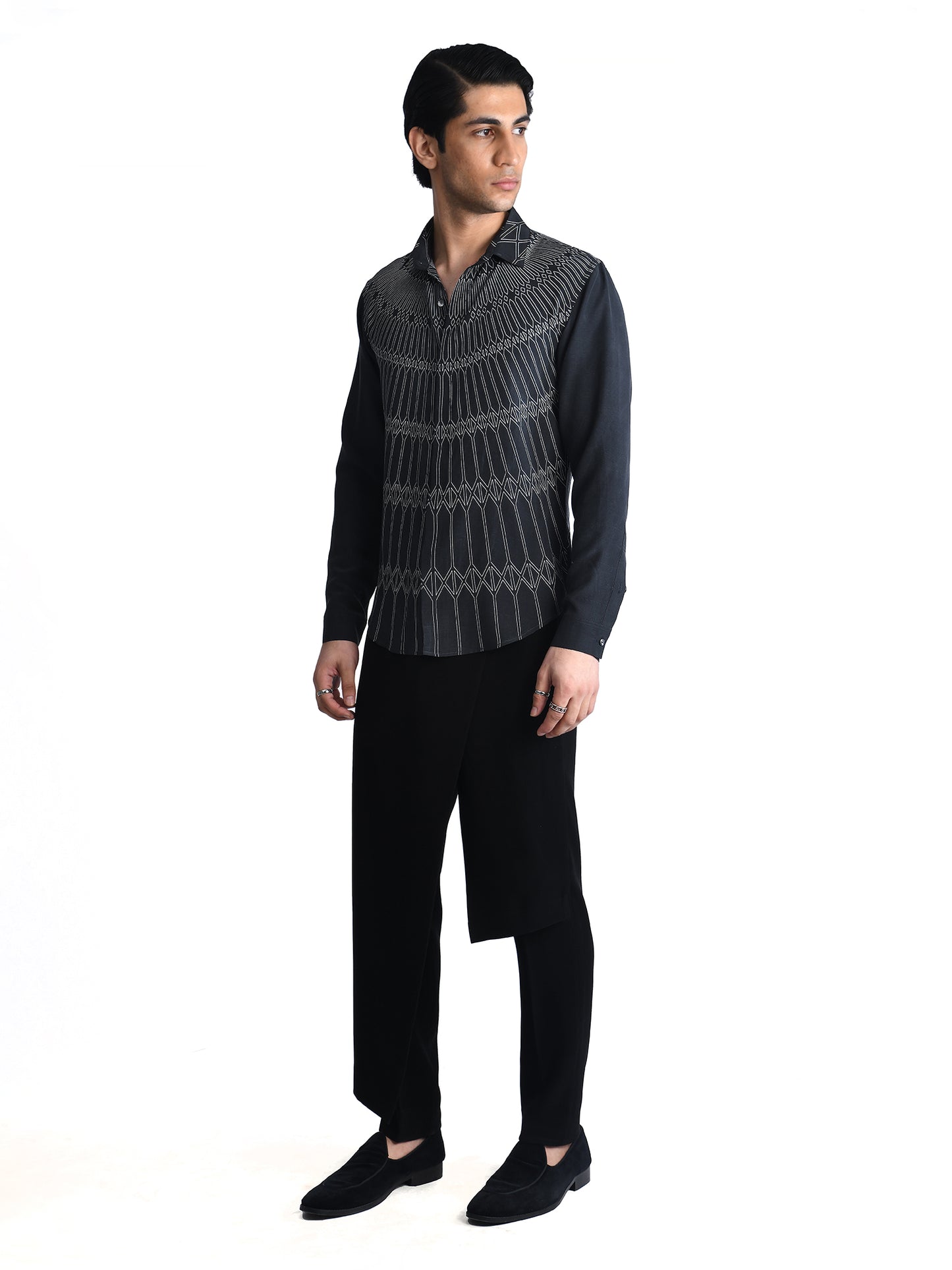 Marrakesh Outline Printed Shirt