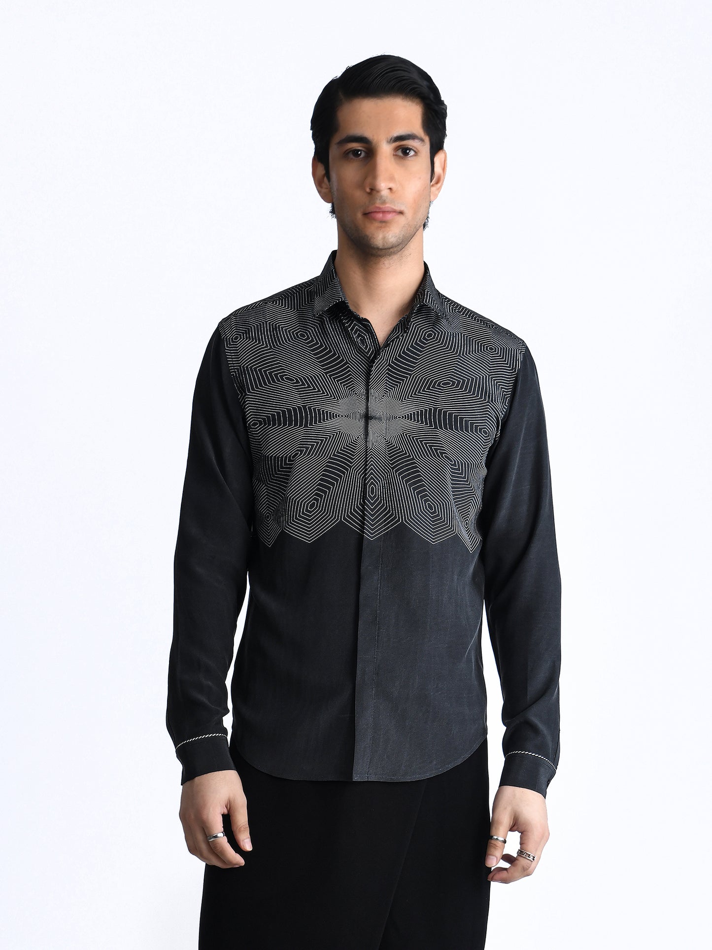 Spiral Printed Shirt