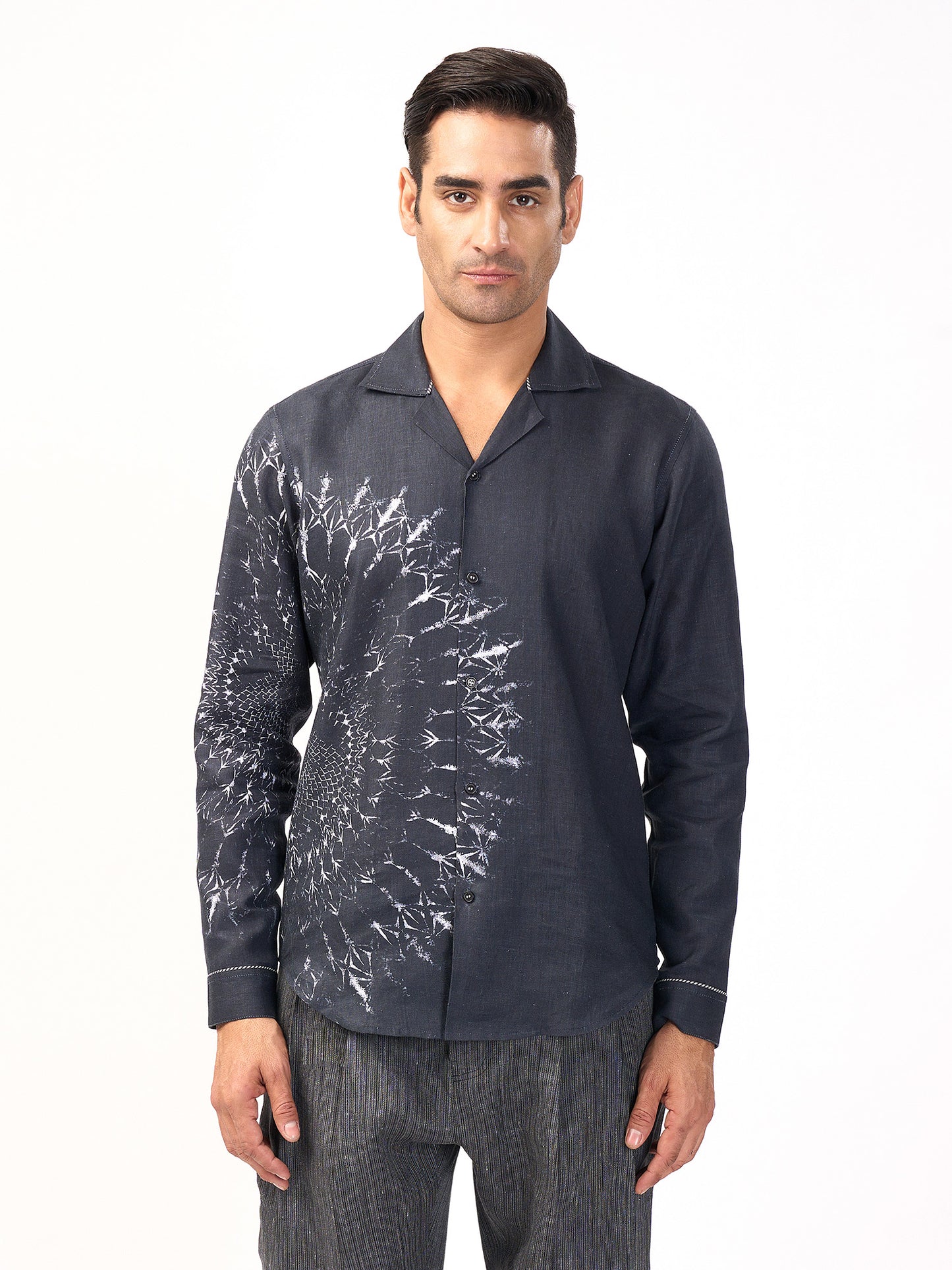 Asymmetrical Marrakesh Printed Shirt