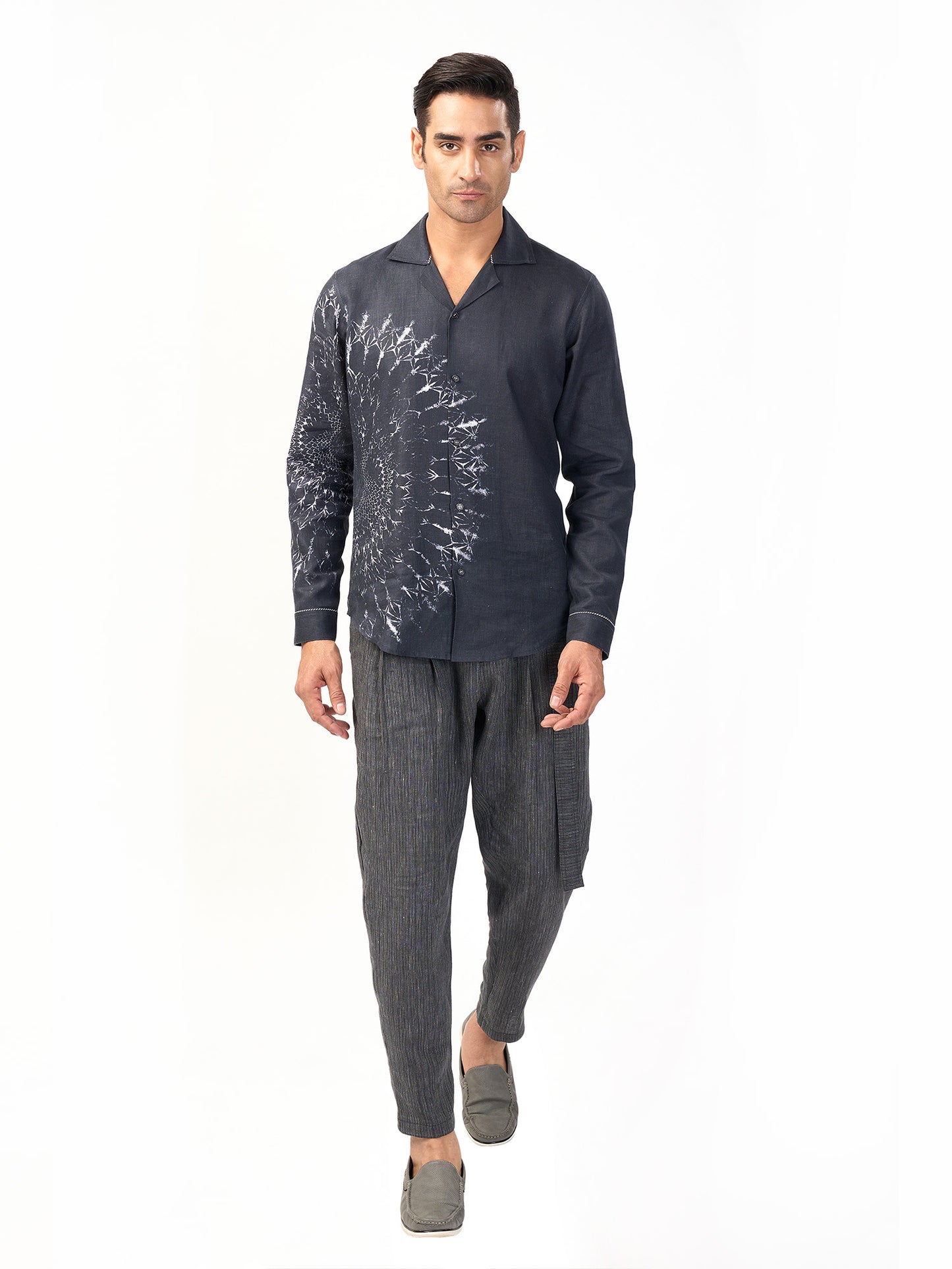 Asymmetrical Marrakesh Printed Shirt