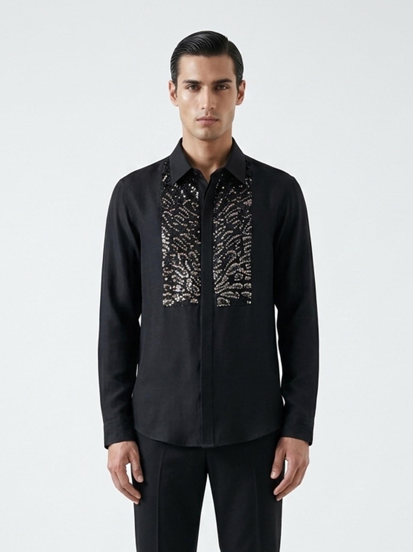 Eclipse Sequin Embroidered Shirt