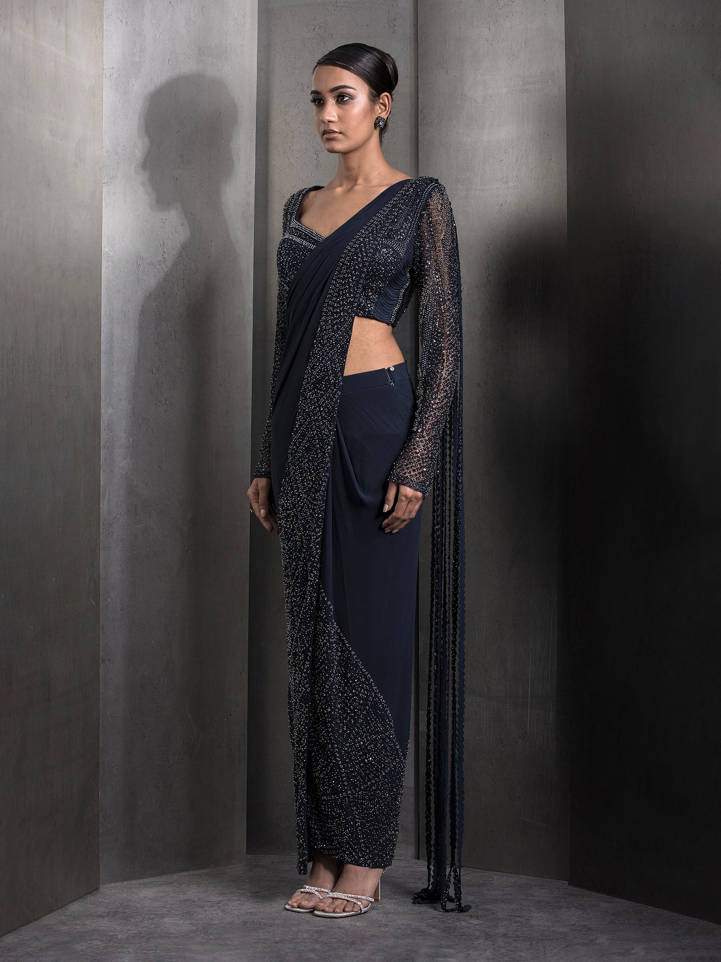 Hazel Draped Saree