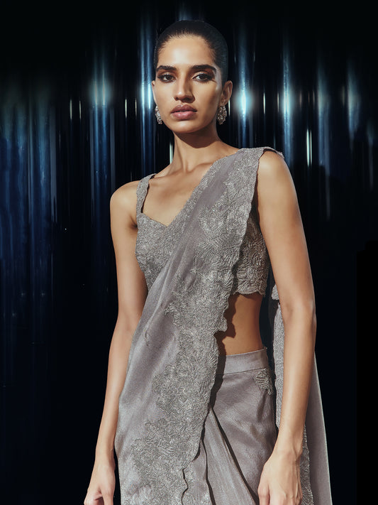 Slate Luxe Concept Sari