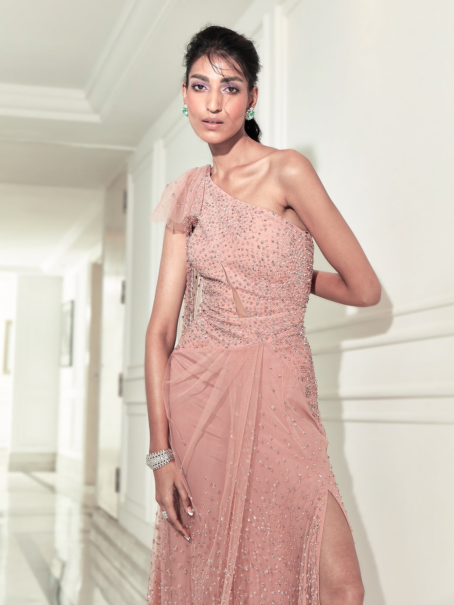 Quasar Sari Gown