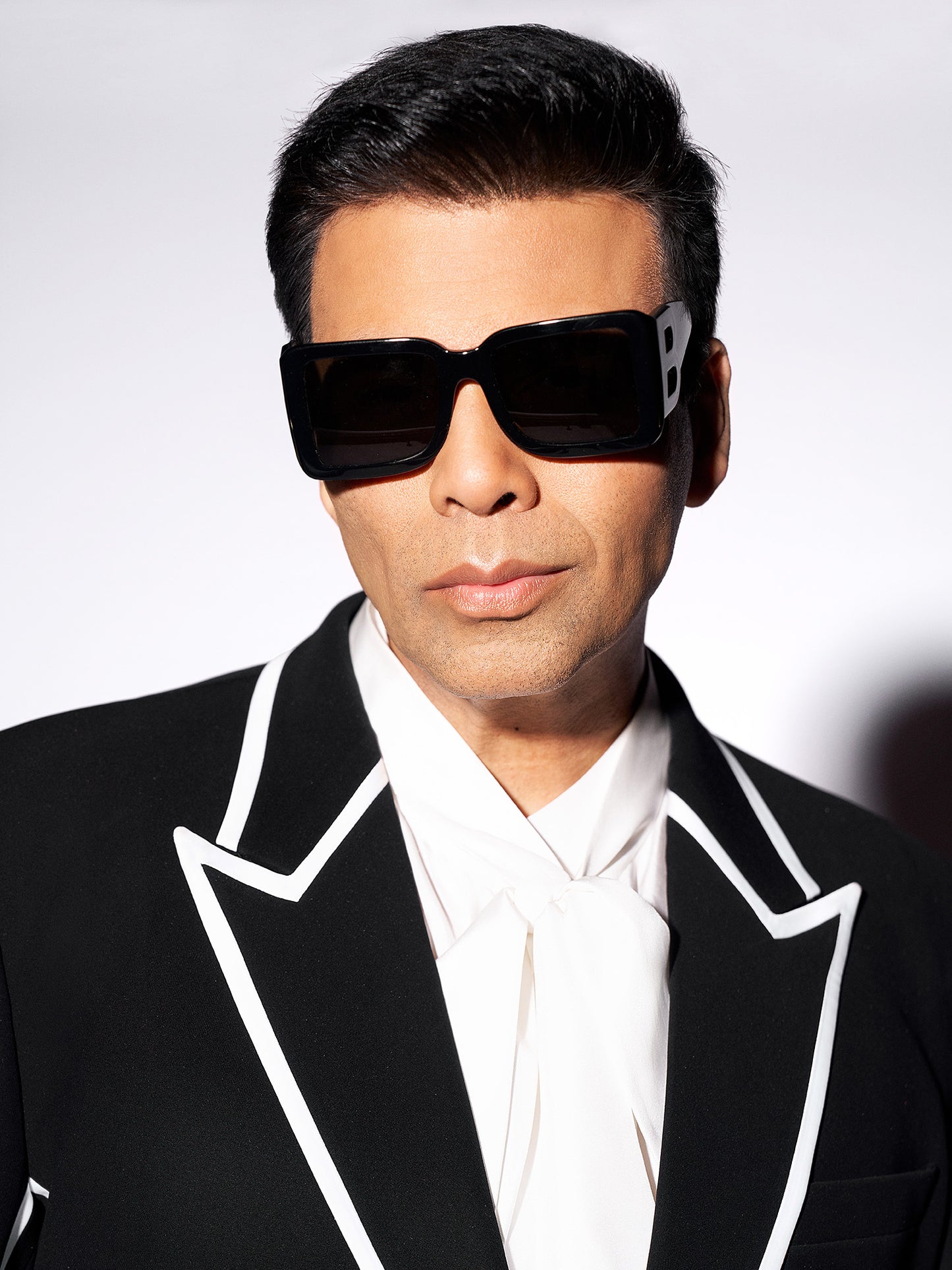 Karan Johar In Noir Opulence Suit