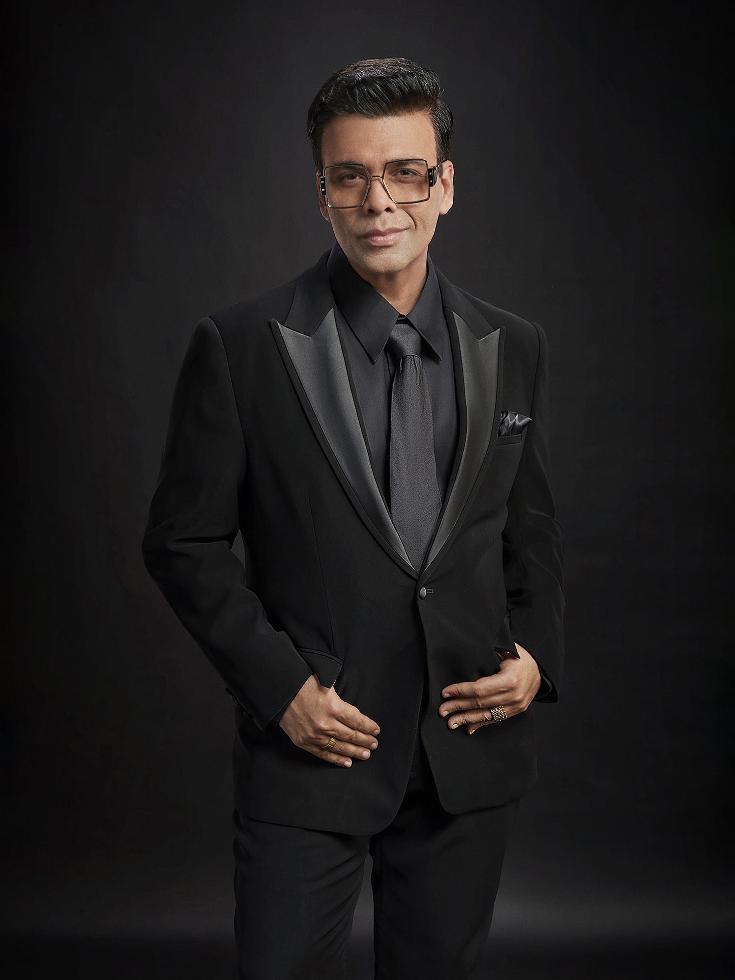 Karan Johar In Classic Tuxedo