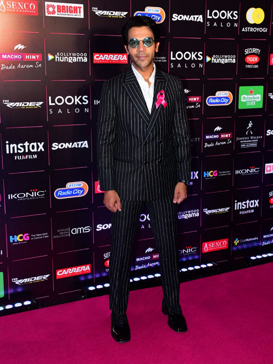 Rajkummar Rao In Pinstripe Suit