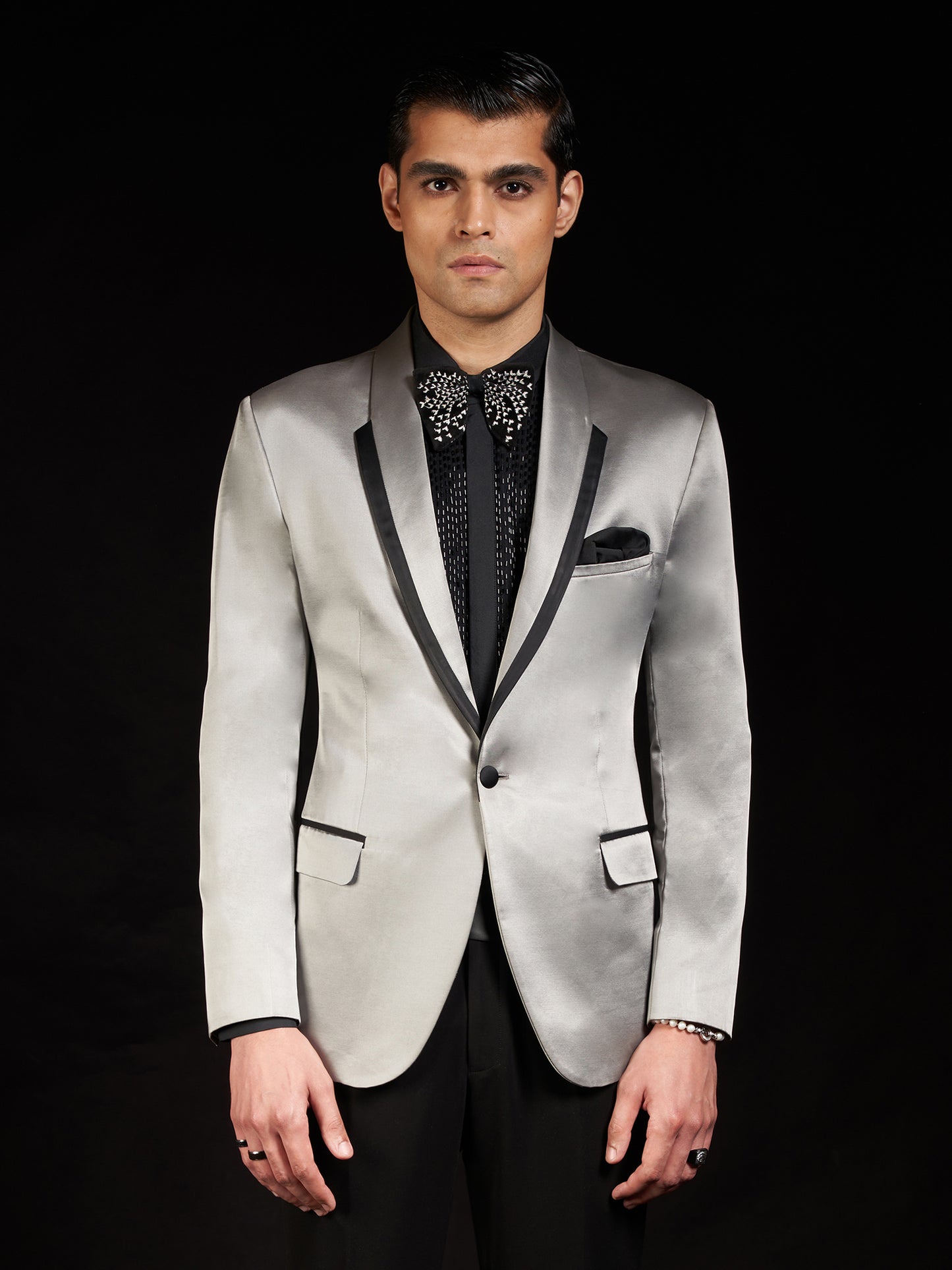 Sterling Silver Tuxedo
