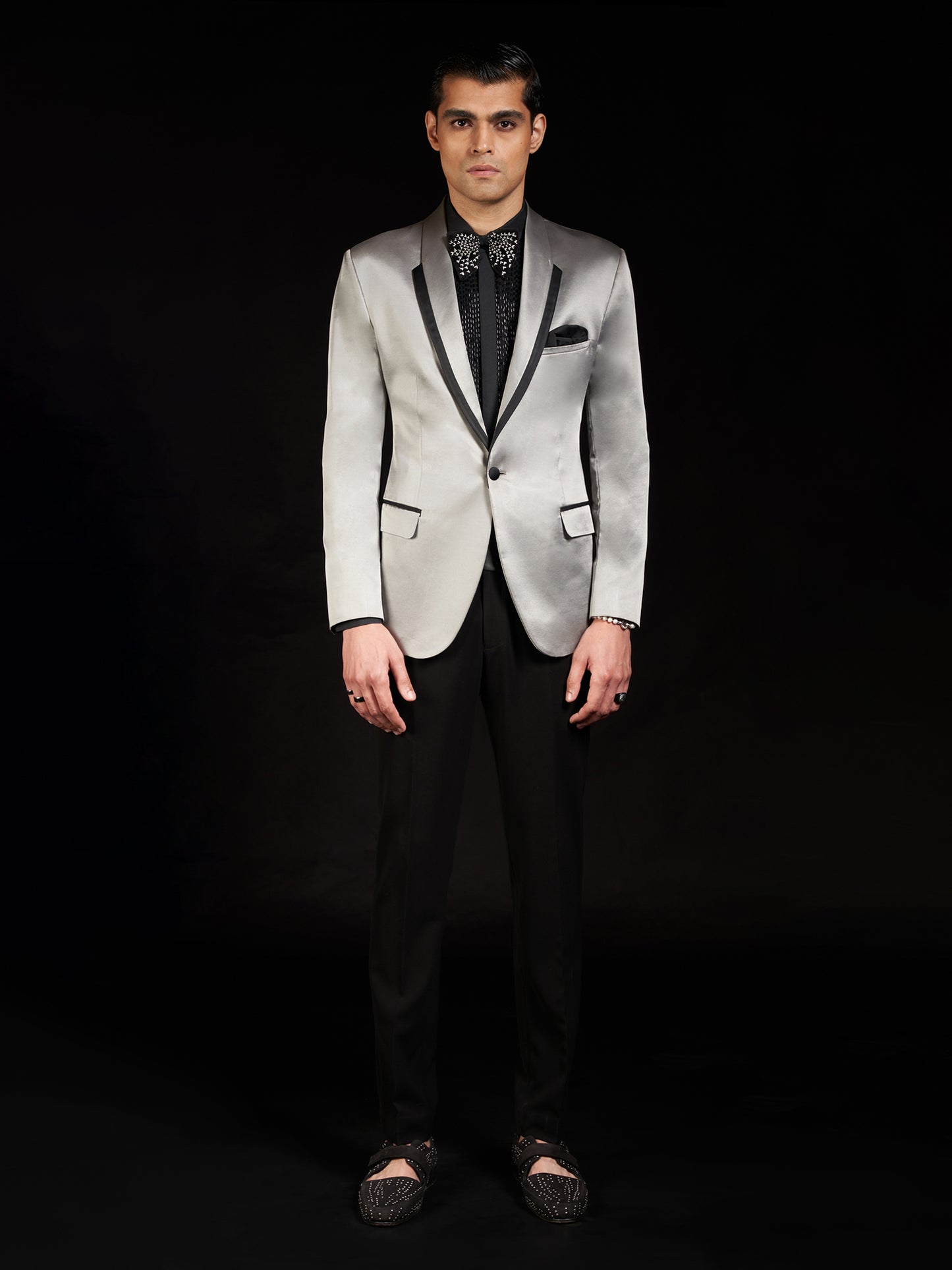 Sterling Silver Tuxedo
