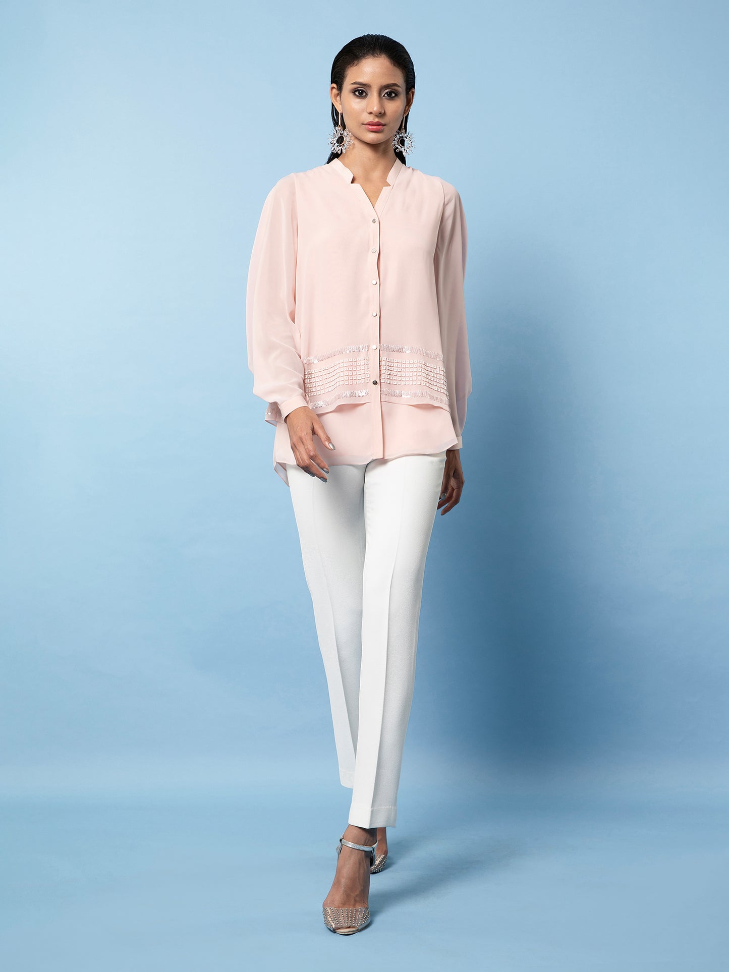Embellished Swing Top