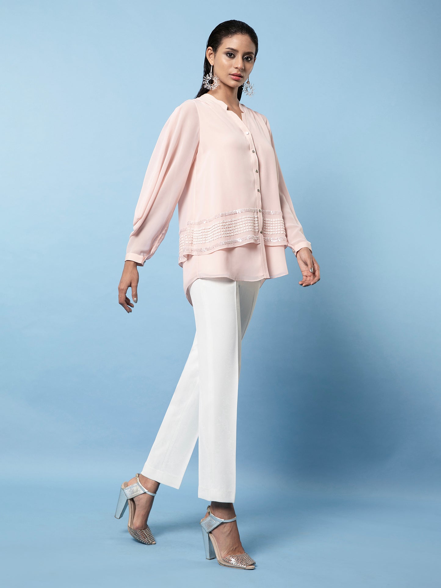 Embellished Swing Top