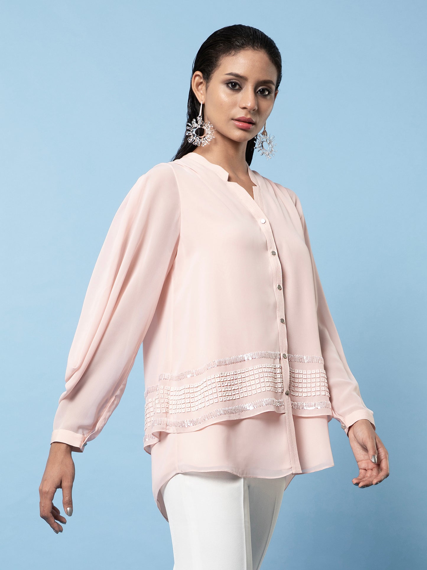 Embellished Swing Top