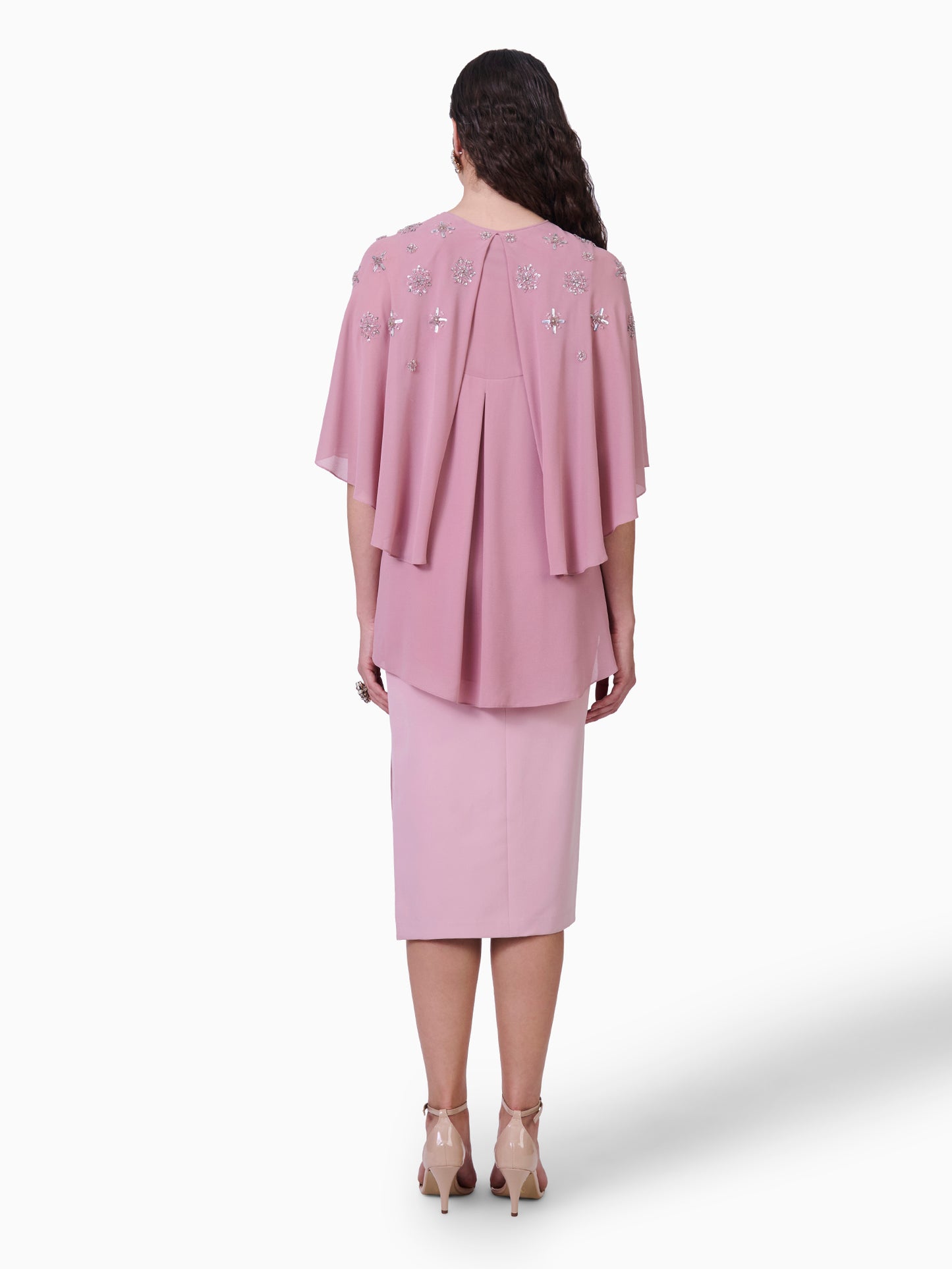Blush Elegance Layered Top