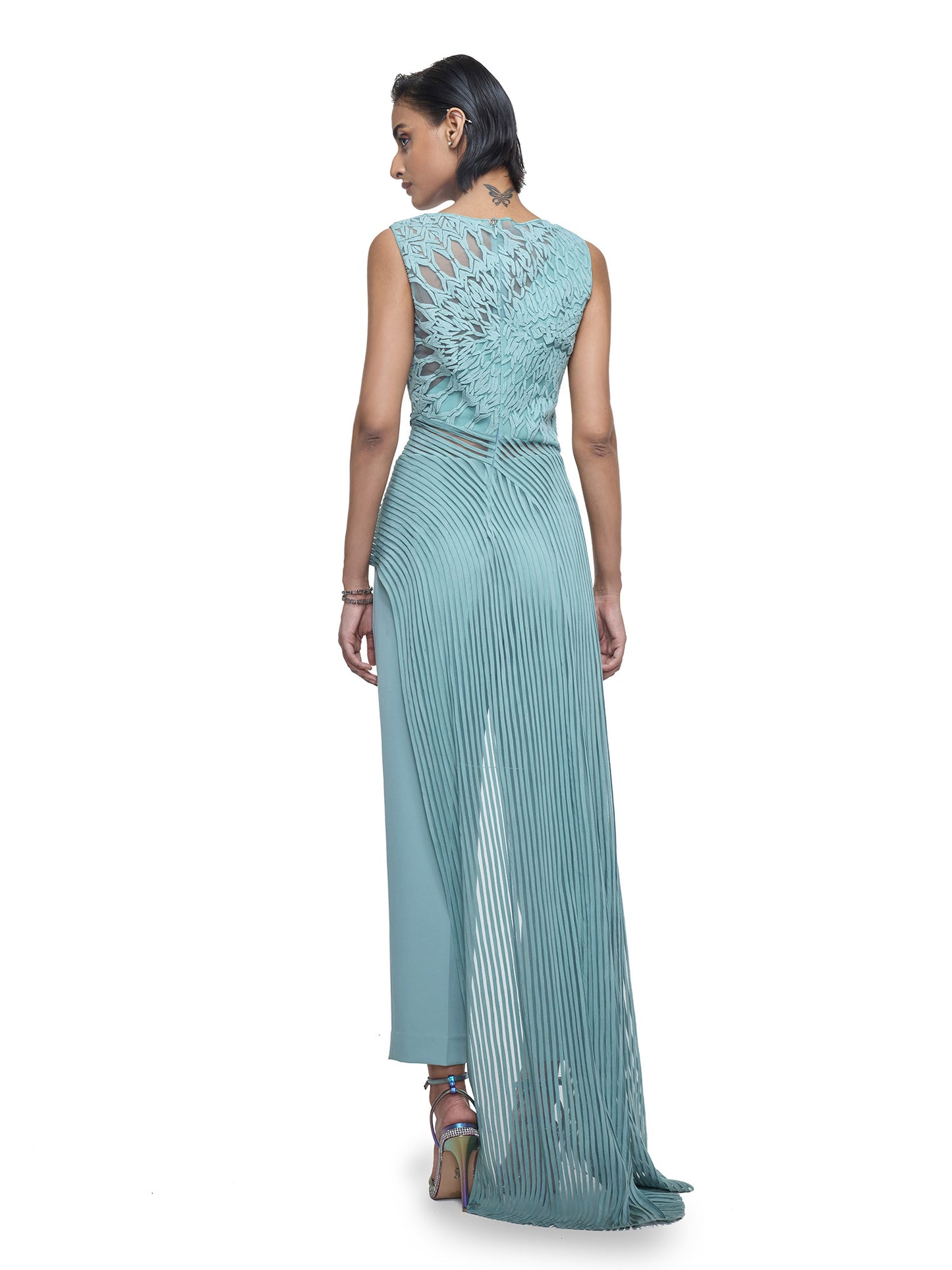 Asymmetric Beaded Top
