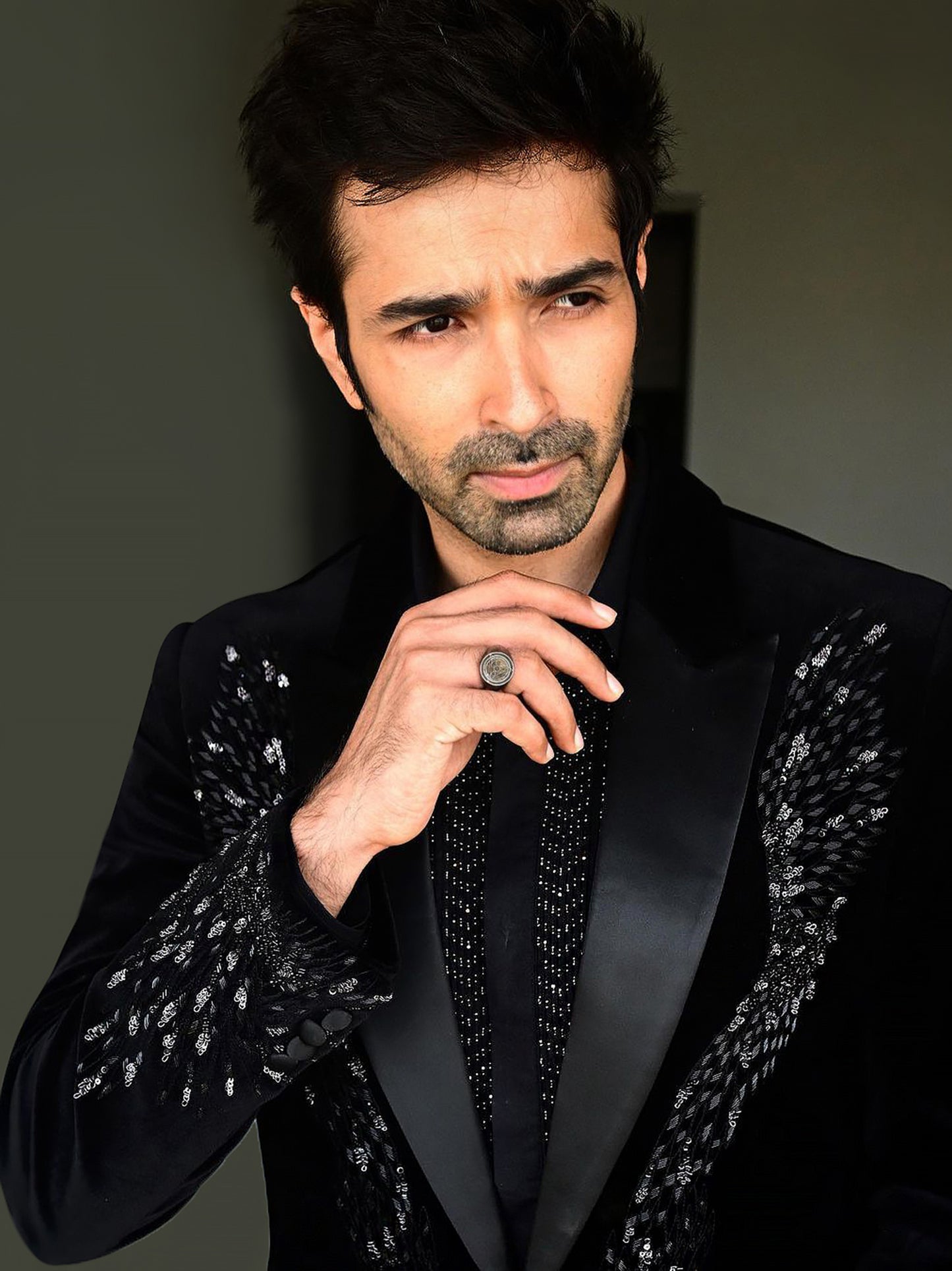 Varun Mitra In Embroidered Tuxedo