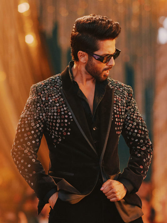 Shahid Kapoor In ⢠Orion Nebula Tuxedo