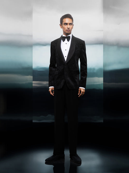 Midnight Velvet Mosaic Tuxedo