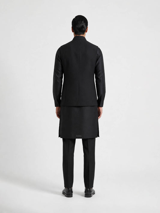 Nocturne Textured Waist Jacket