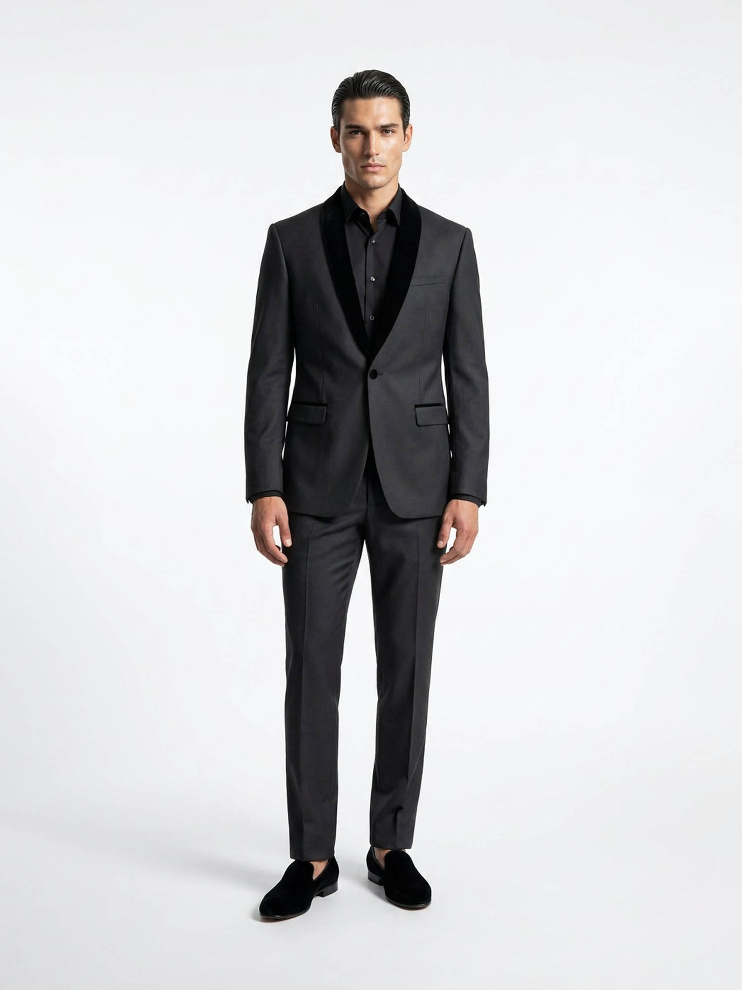 Charcoal Noir Suit