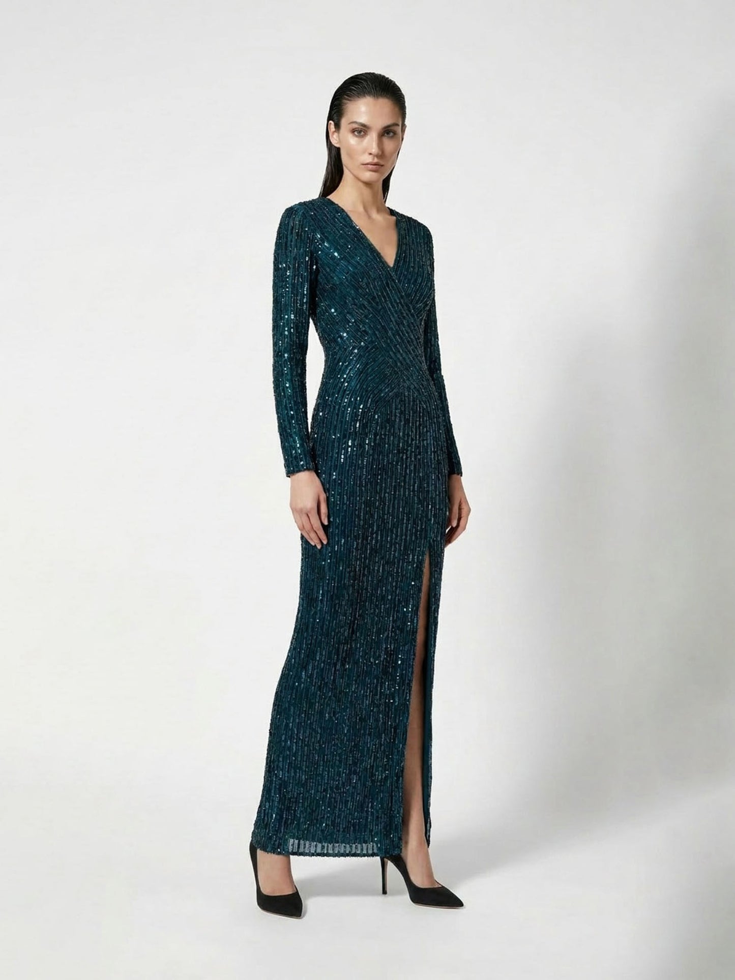 Starlit Embellished Gown