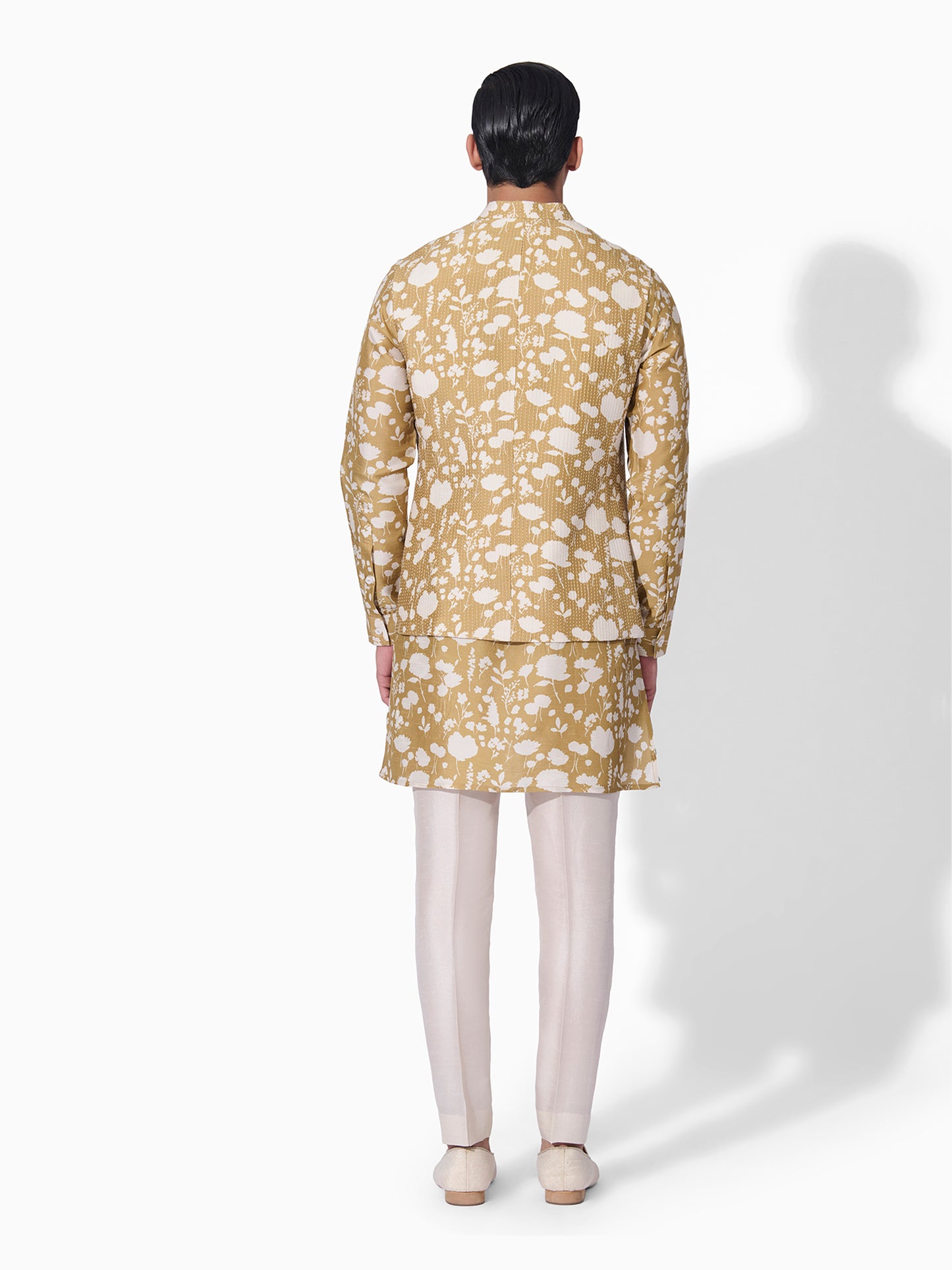 Floral Printed Bundi Set