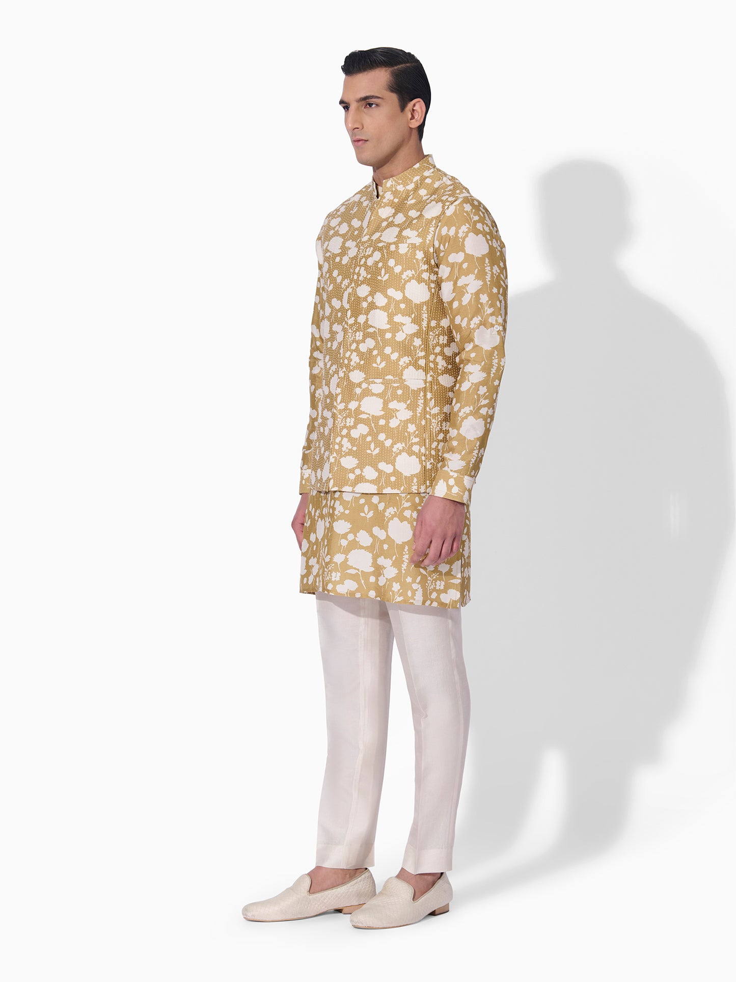 Floral Printed Bundi Set