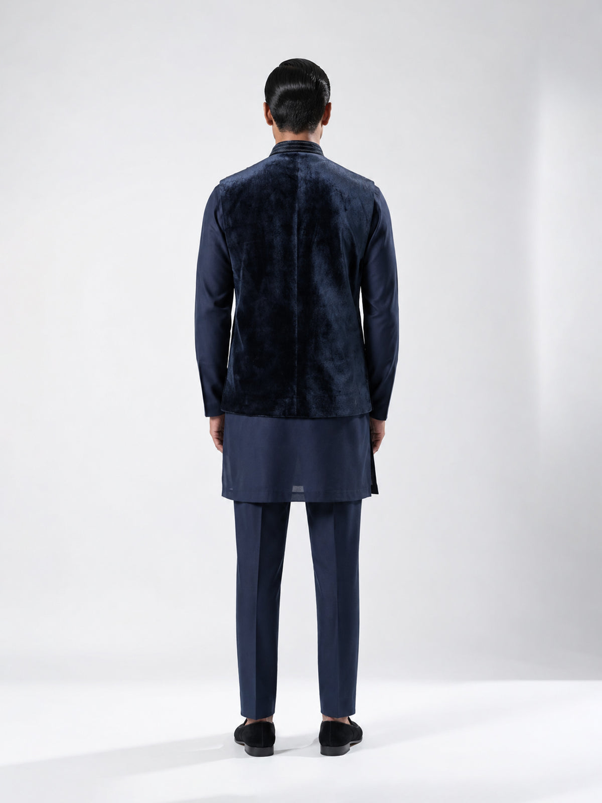 Midnight Vine Waist Jacket Set