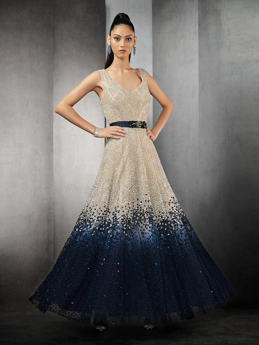 Mist Skyfall Ombre Gown