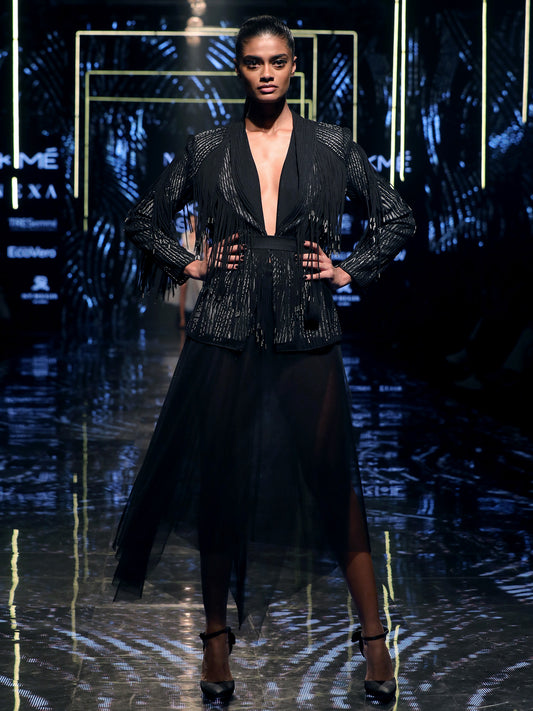 Black Embellished Jacket