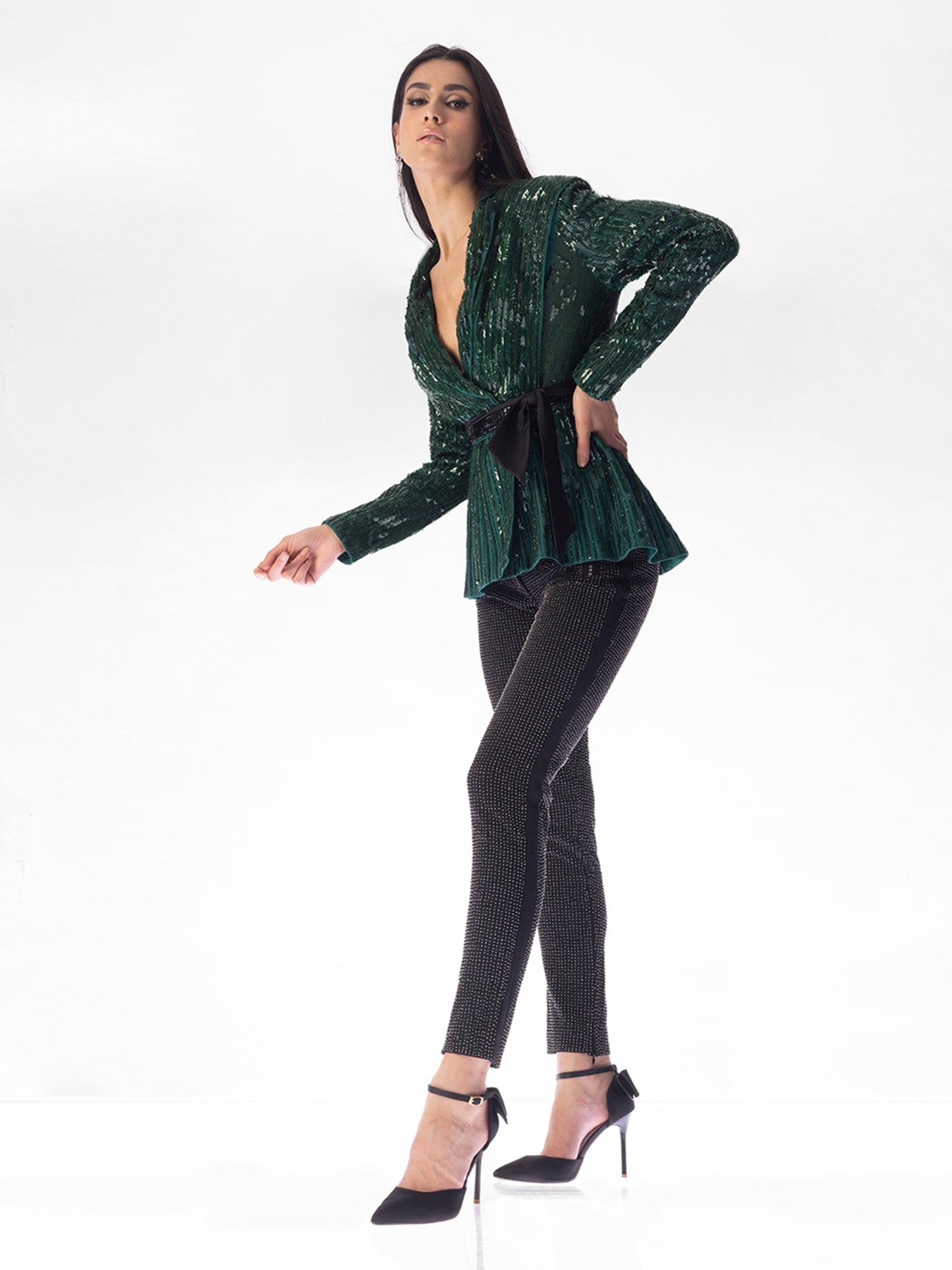 Arrow Sequin Jacket