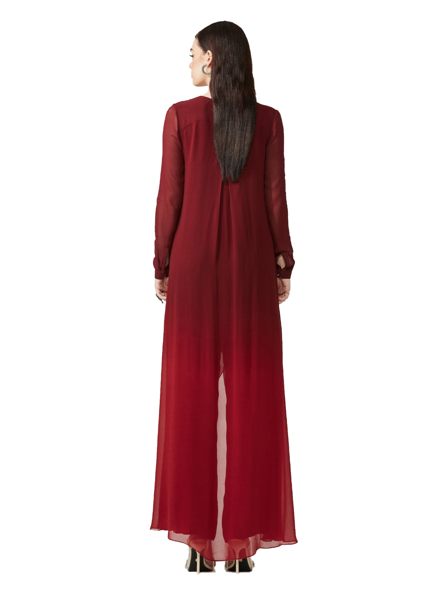 Overlap Asymmetric Ombre Top