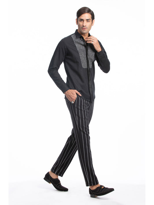 Black Cotton Shirt
