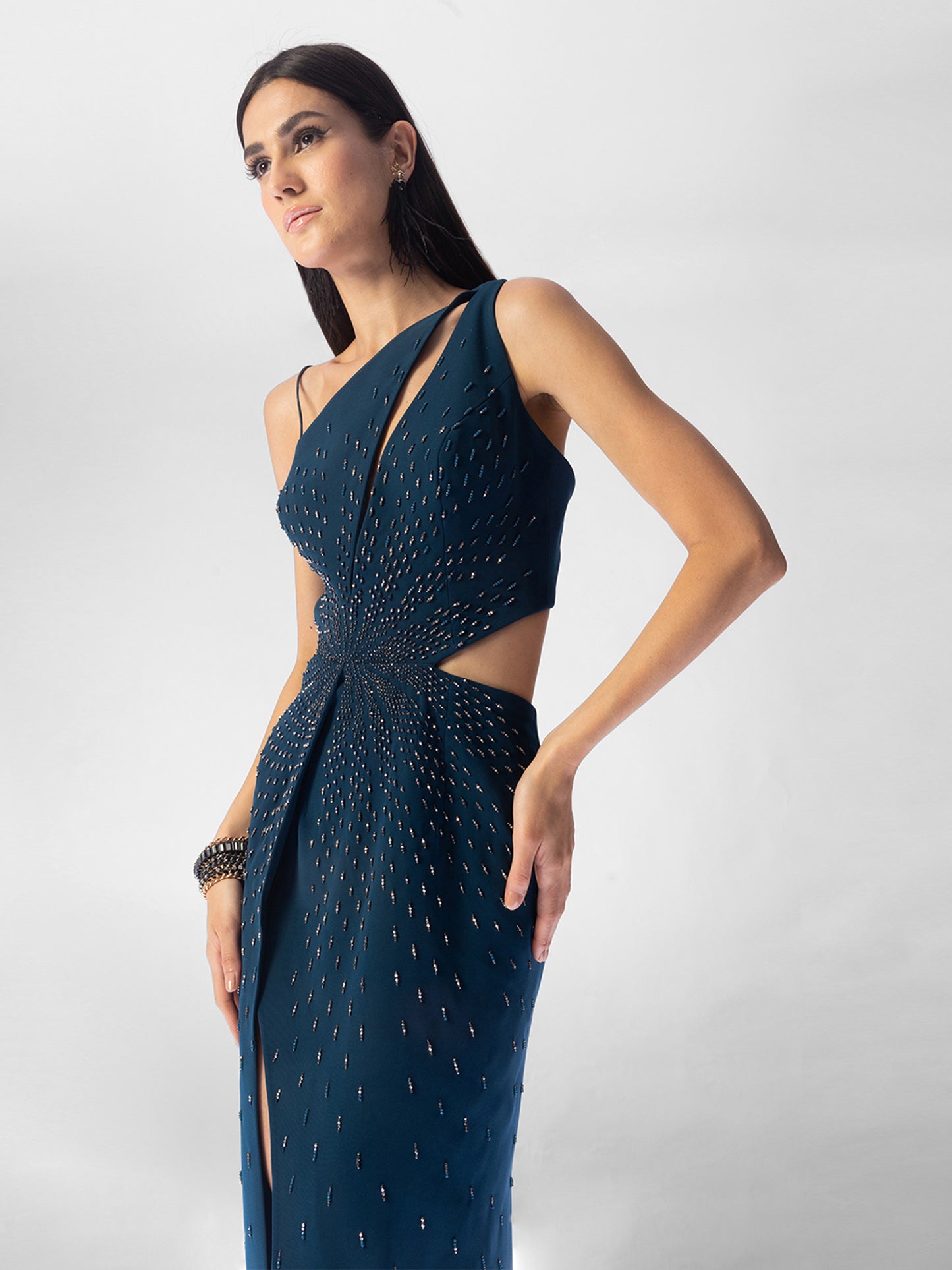 Gemini Hand Embellished Dress