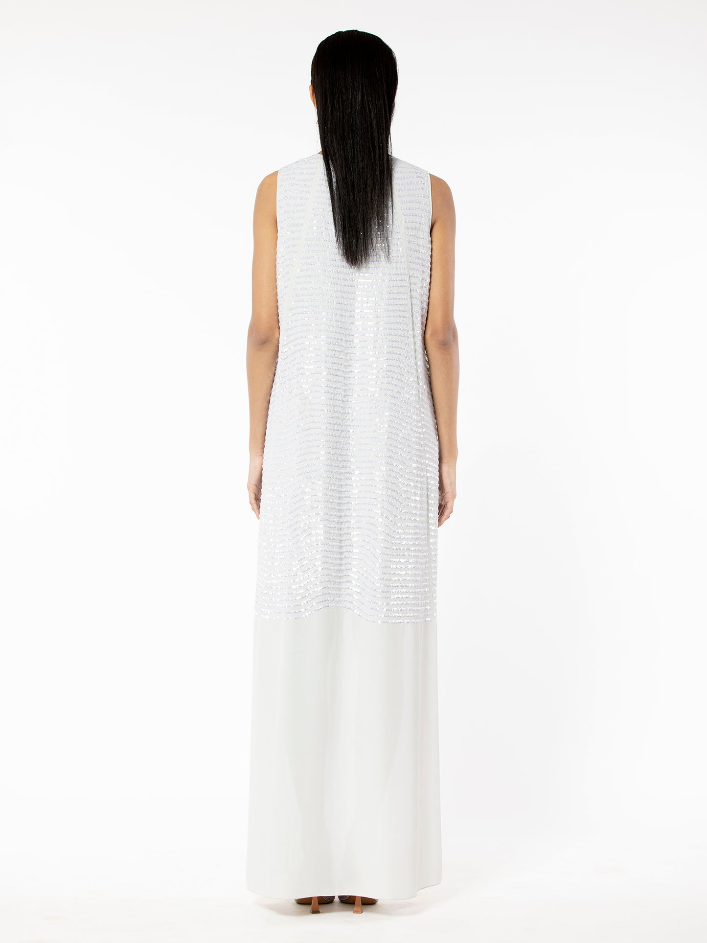 Dove Asymmetric Dress