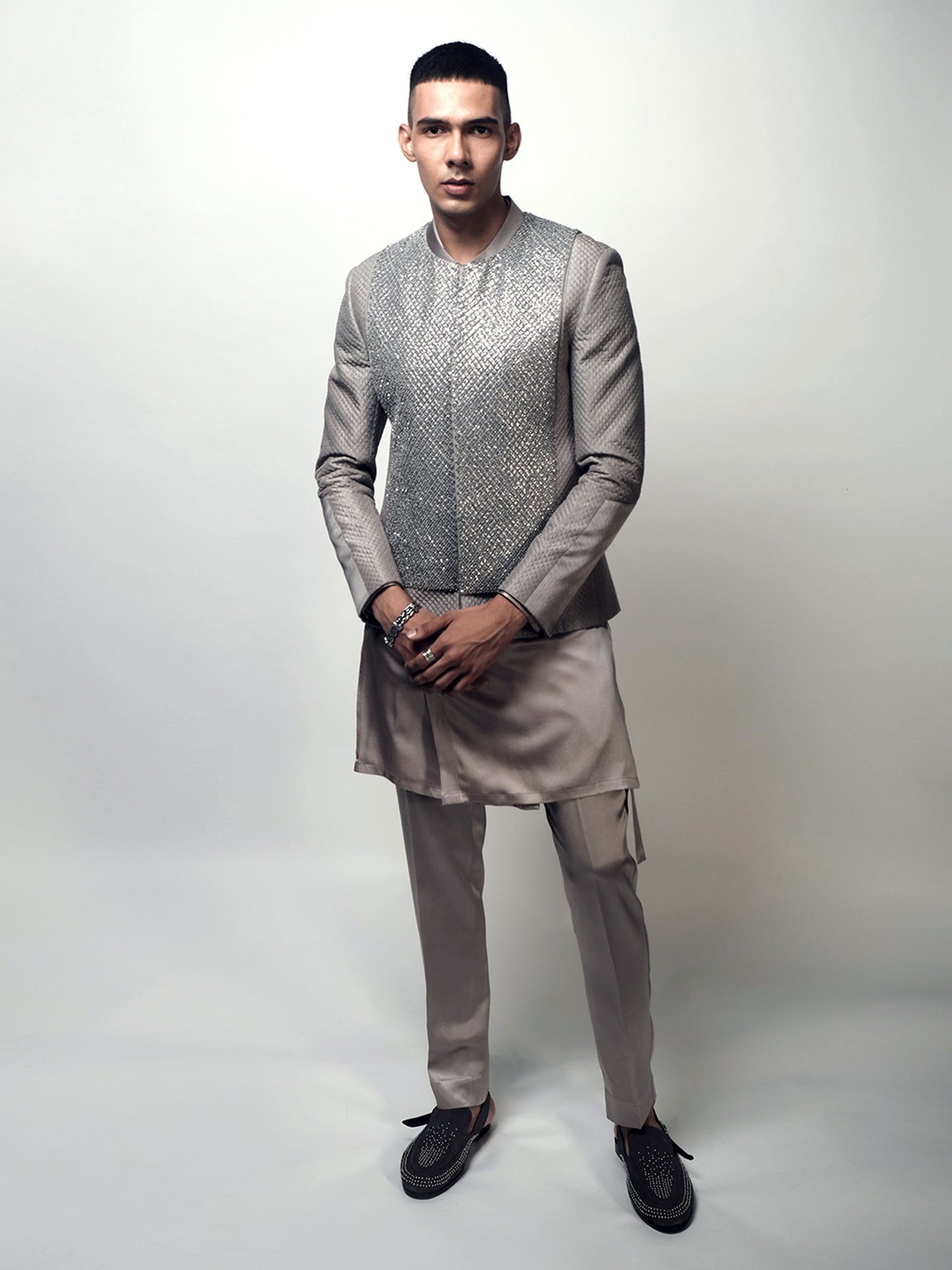 Louvers Jacket Set