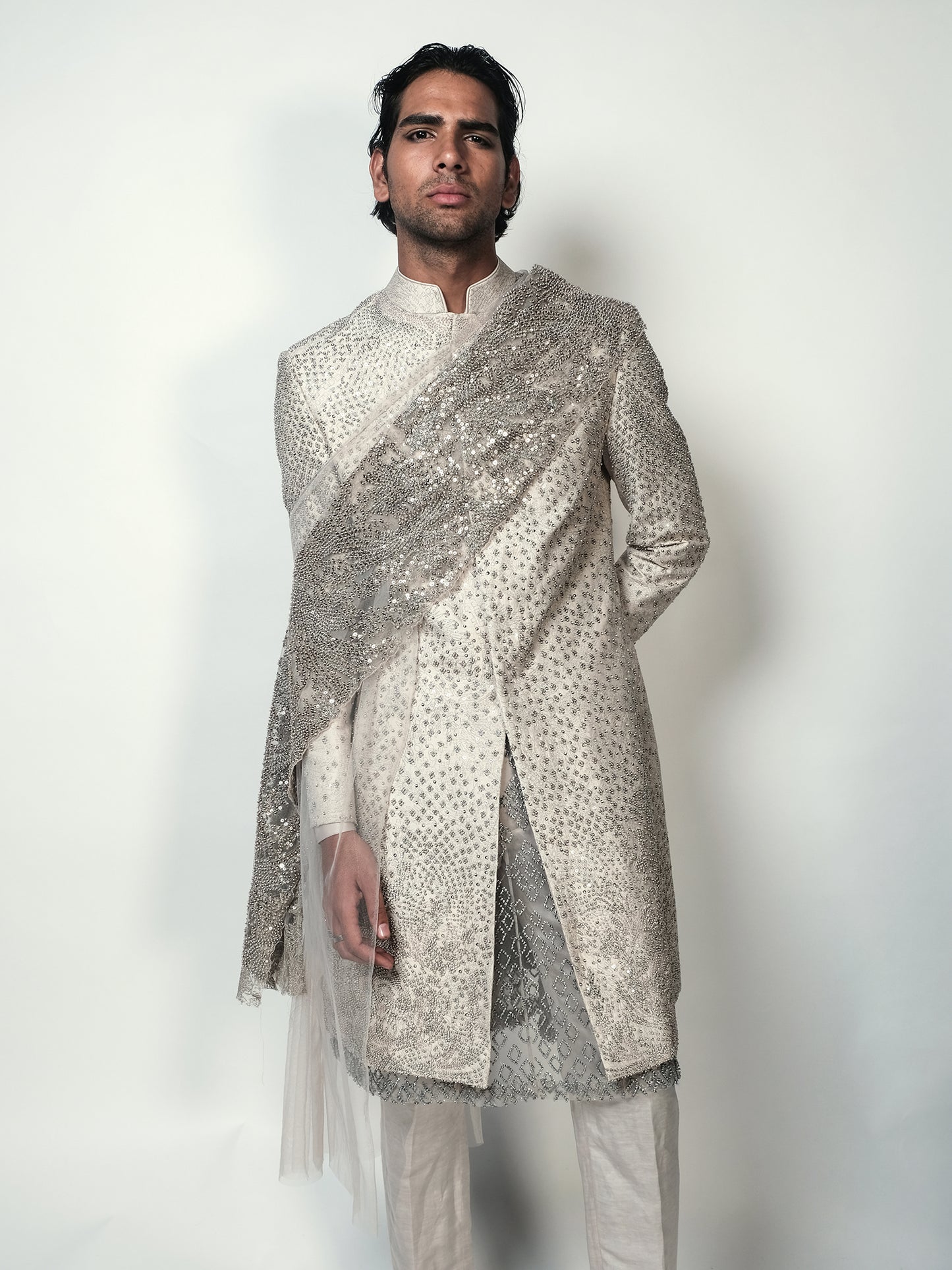 Mihrab Sherwani Set