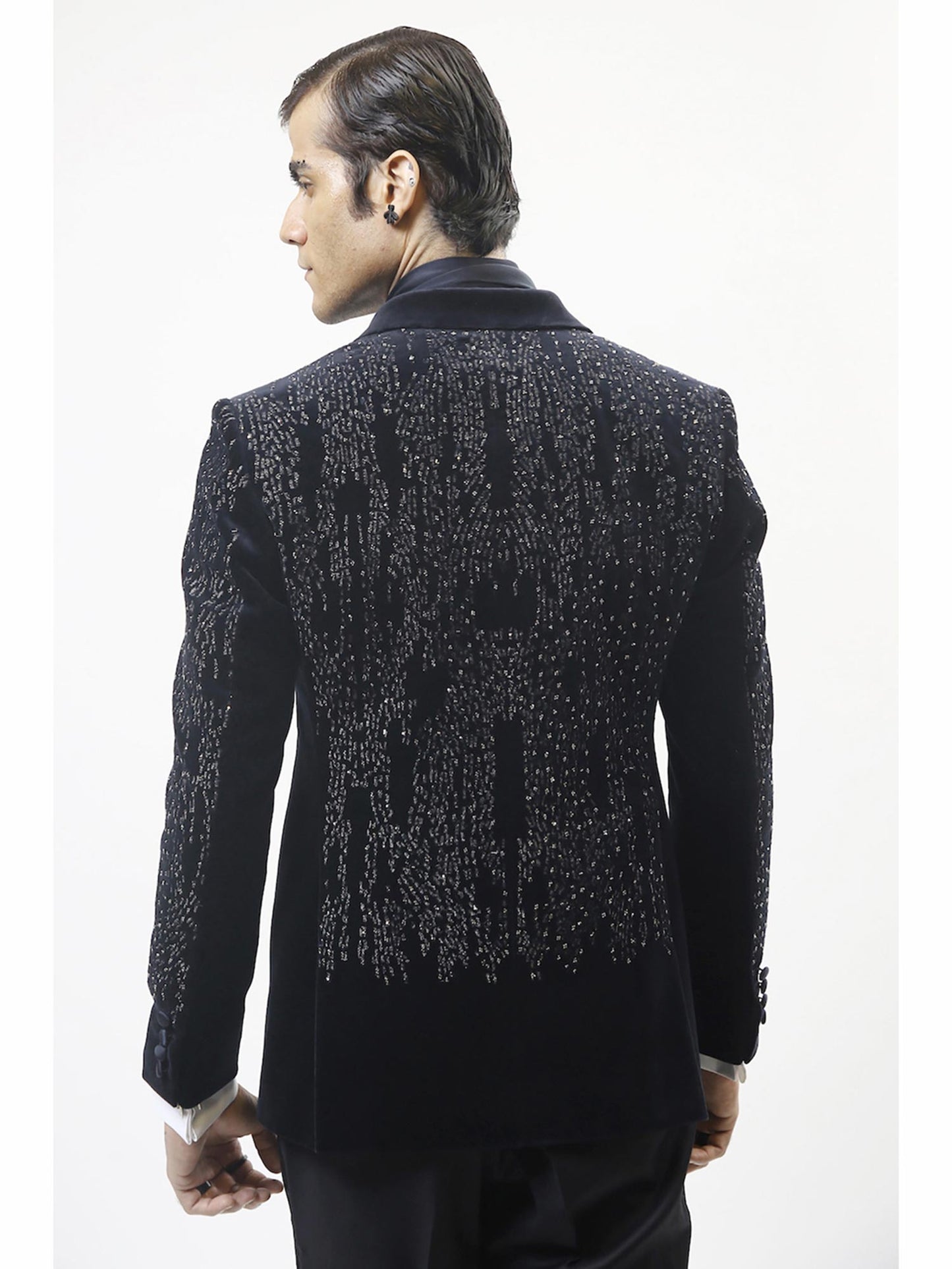 Astral Embellished Tuxedo Set