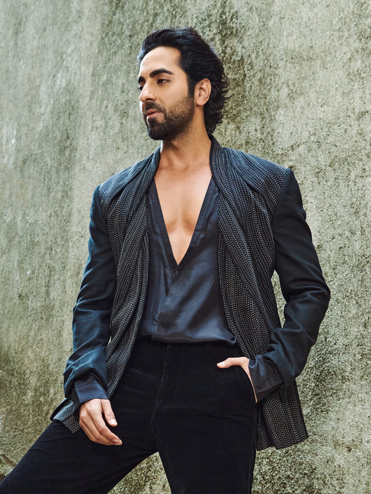 Ayushmann Khurrana ⢠In Multi Panel Jacket