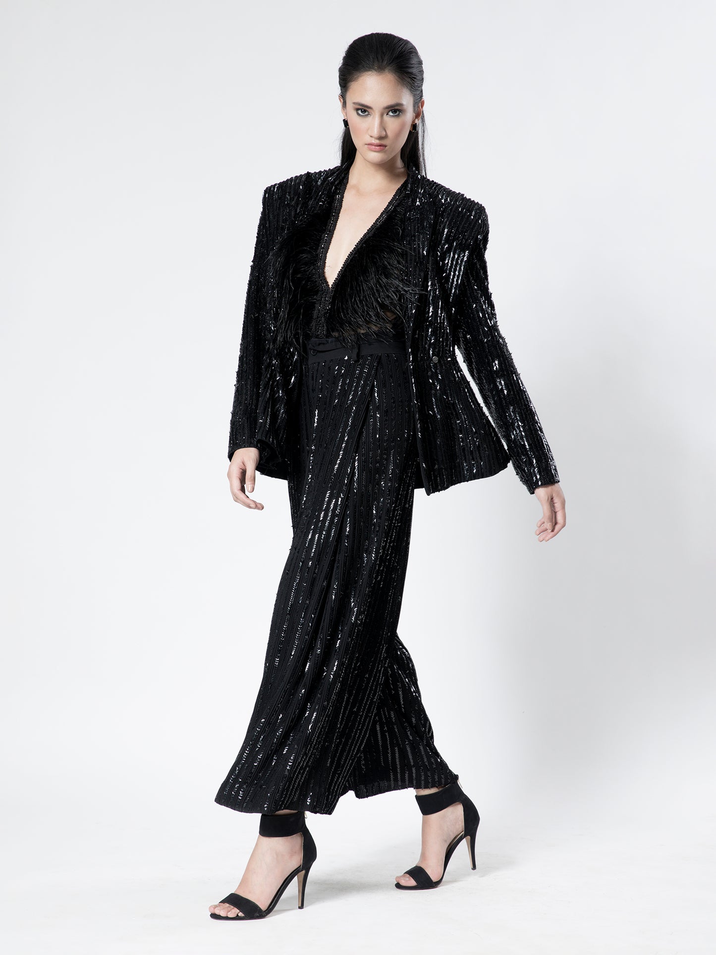 Arrow Sequin Jacket