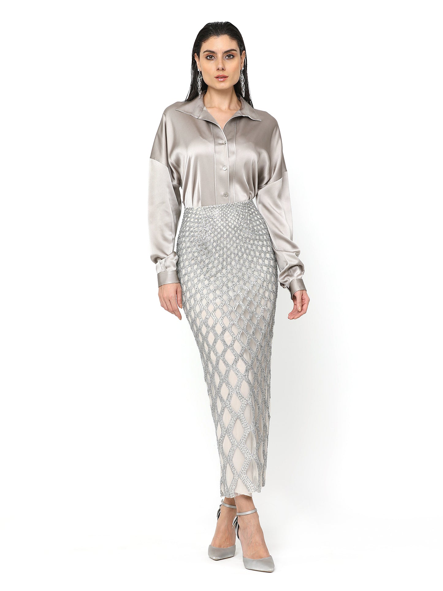 Florin Cutwork Skirt