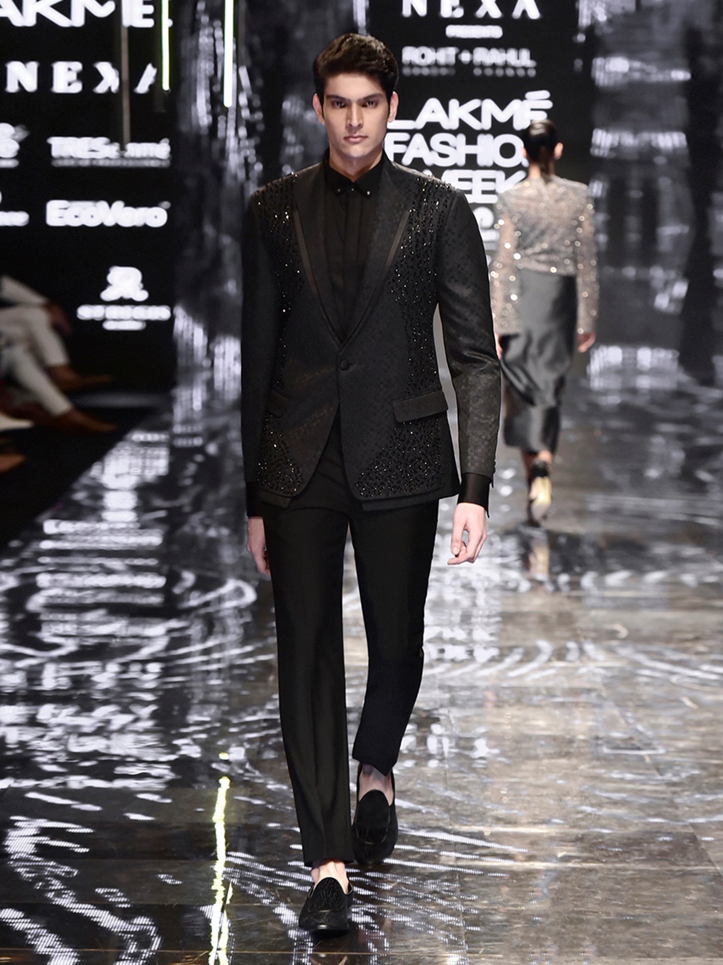 Black Embroidered Jacket