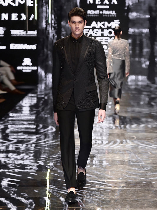 Black Embroidered Jacket