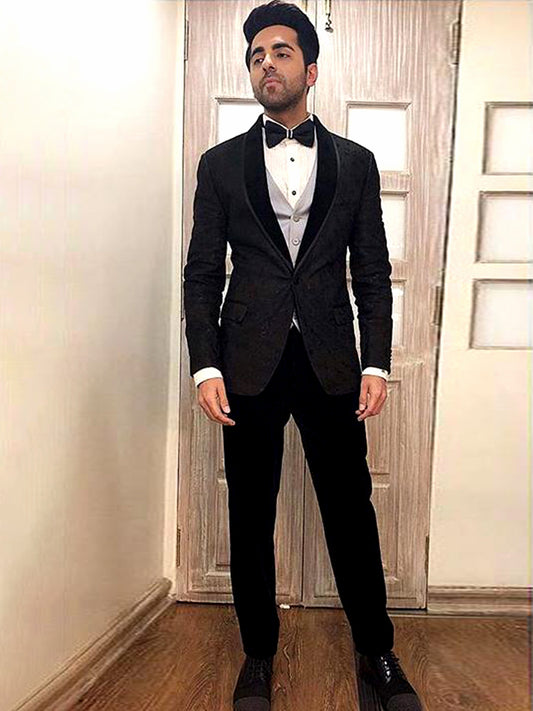 Ayushmann Khurrana In Shawl Collar Tuxedo