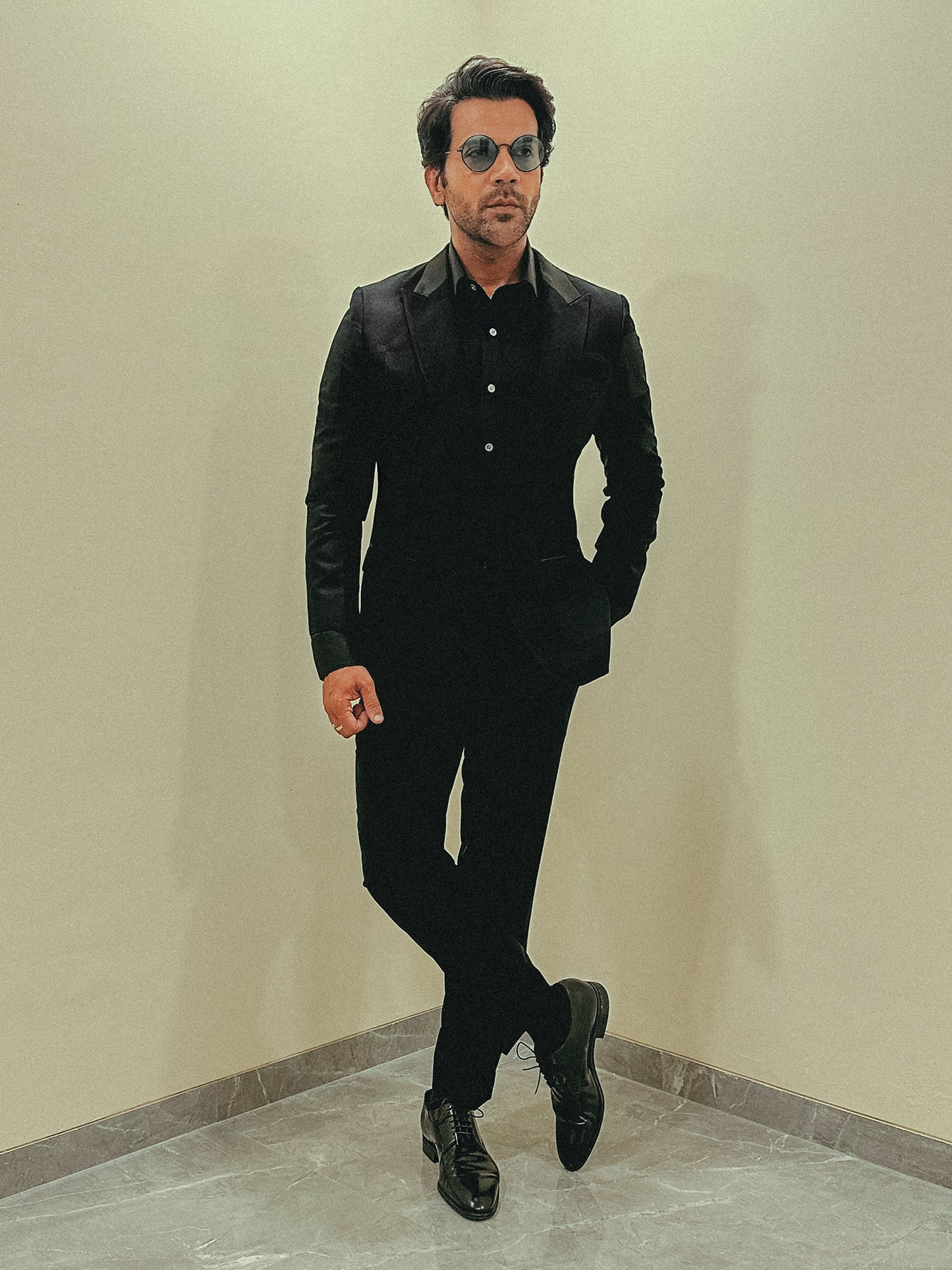 Rajkummar Rao In Peak Lapel Collar Tuxedo