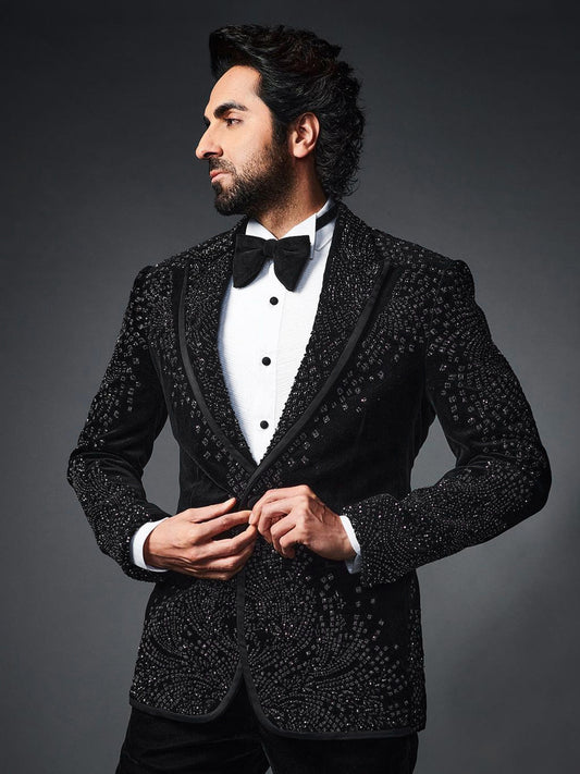 Ayushmann Khurrana ⢠In Embroidered Tuxedo