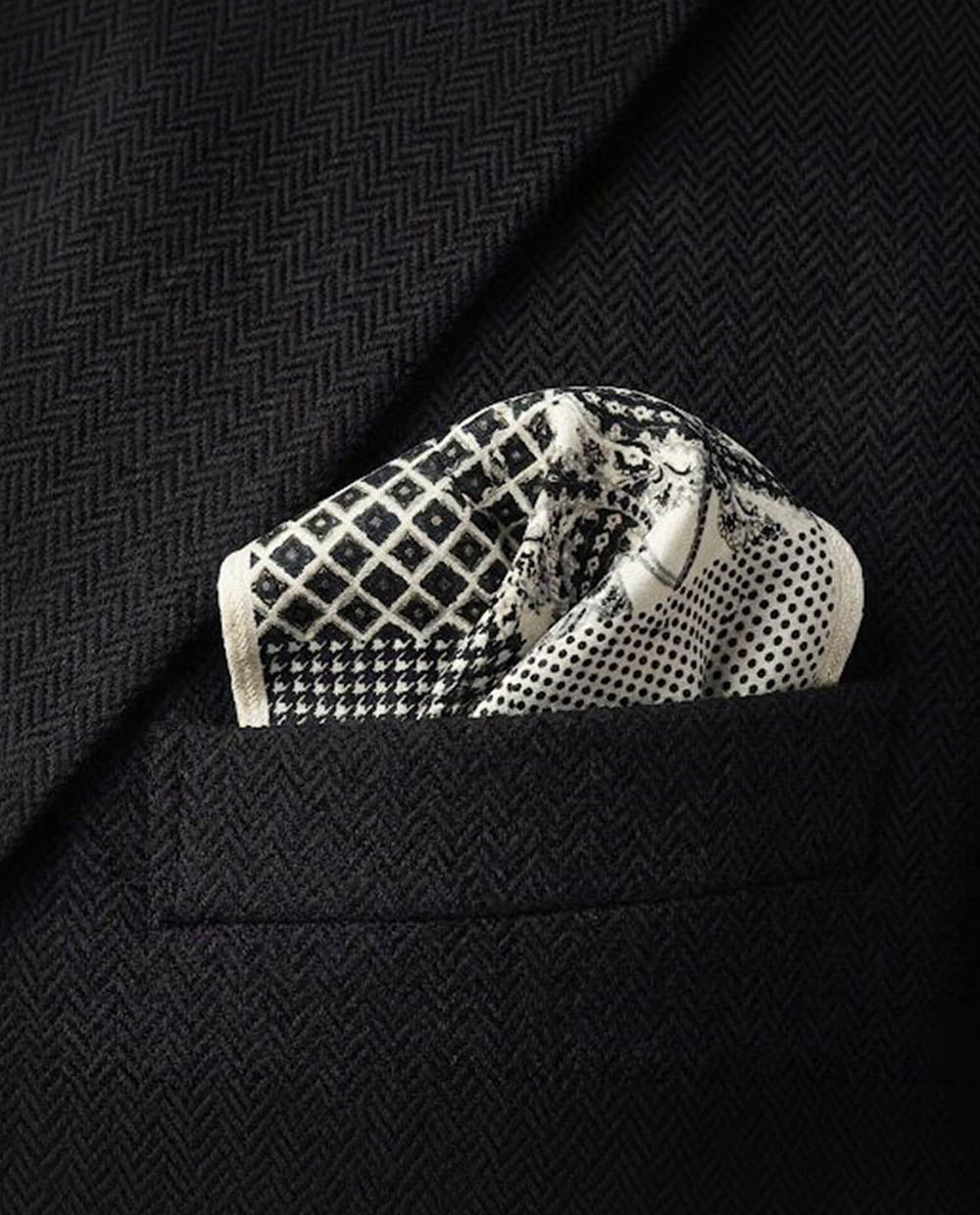 Monarch pocket square