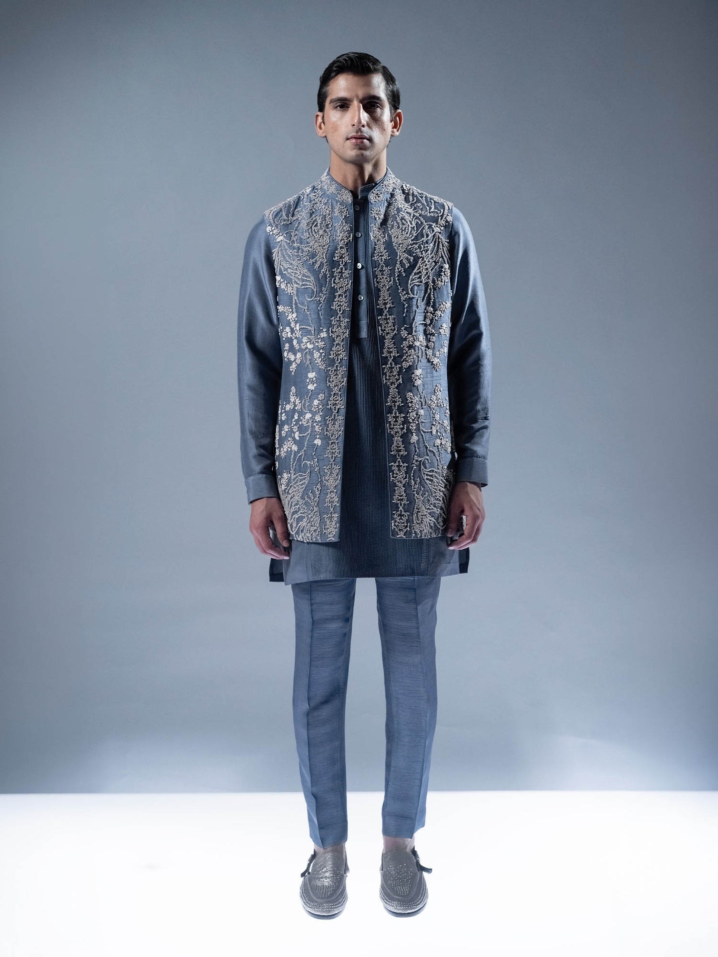 Celestial Flora Waist Jacket Set