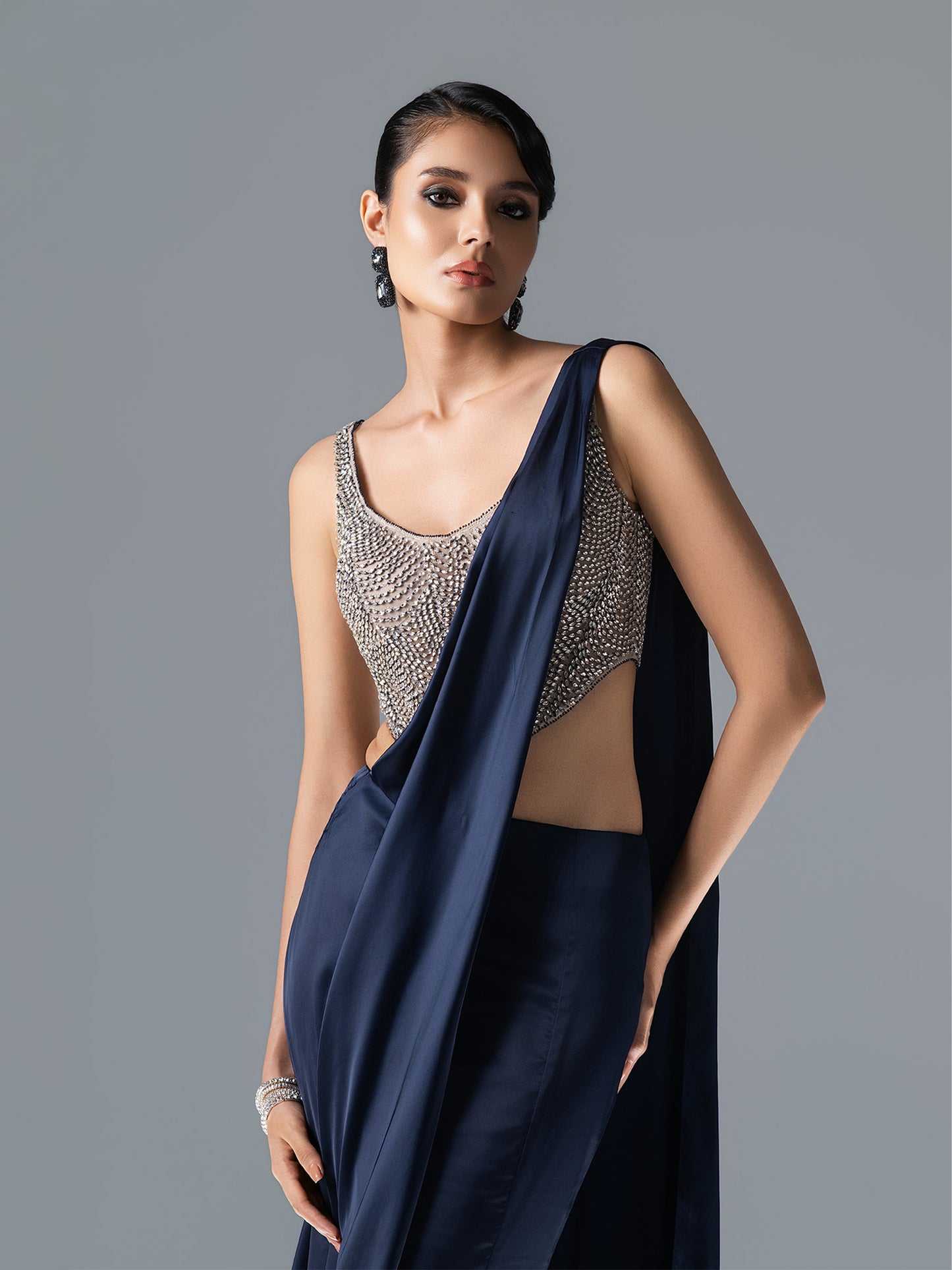 Crystal Eclipse Sari