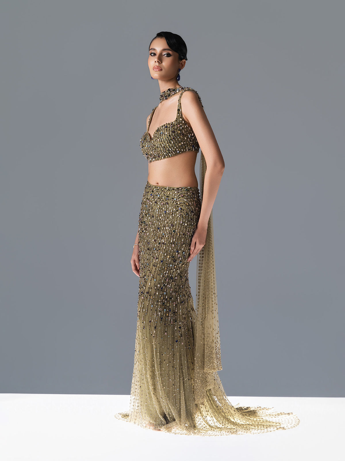 Evora Fern Lehnga Set