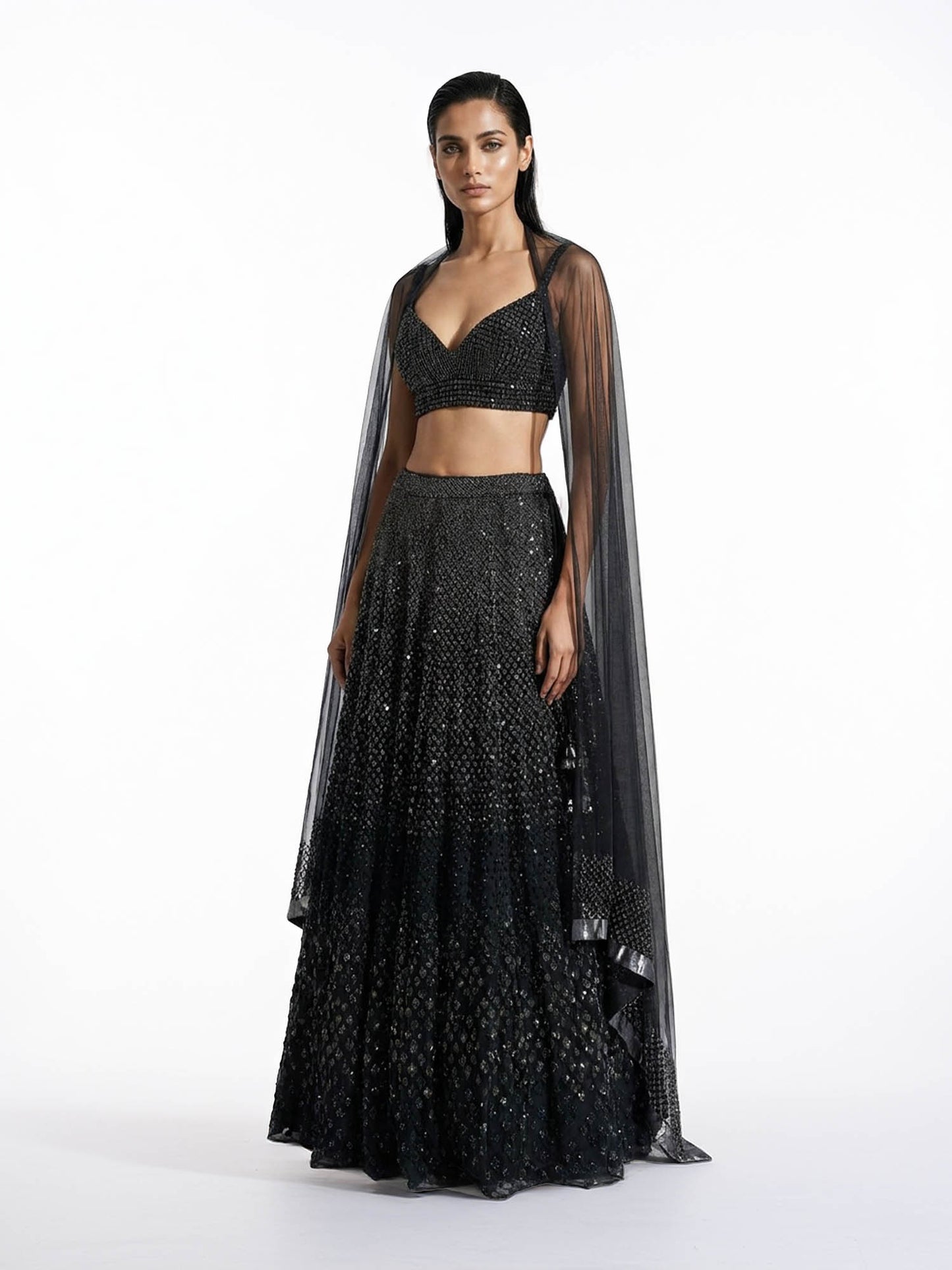 Starlit Lehenga Set